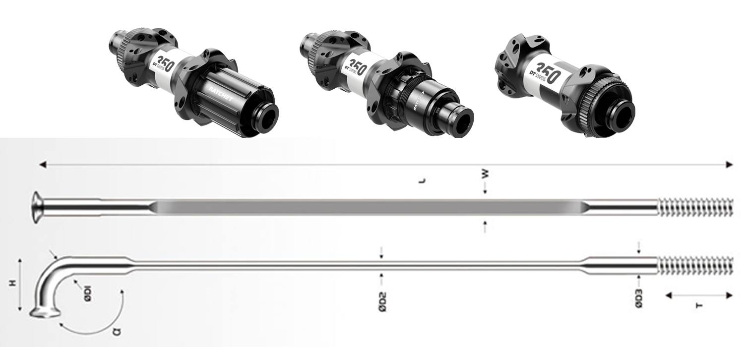 DT350 Hubs and Pillar 1420 Aero Spokes